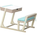 Little Tikes 1pc Great Ideas Desk Square Kids Table Set Teal Blue/Beige