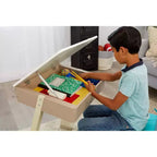 Little Tikes 1pc Superbe Bureau Carré Enfants Table Set Bleu Vert/Beige
