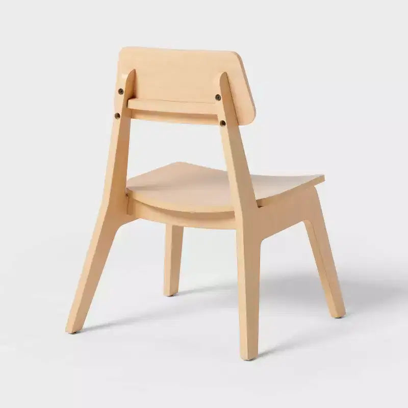 Ensemble de 2 chaises et table d'activités pour enfants en bois naturel - Pillowfort™