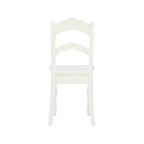 Ensemble table et 2 chaises pour enfants Londyn Modern en bois massif finition vanille - Powell