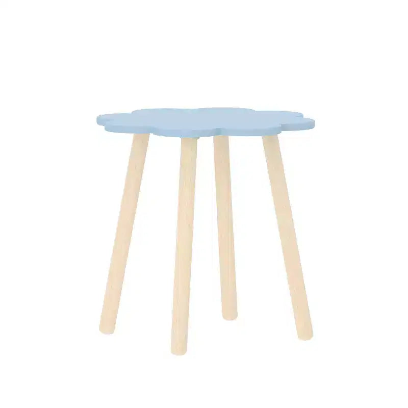 Ensemble table et chaises 3 pièces nuage en bois pour enfants Buzz & Bloom