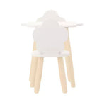 Ensemble table et chaises 3 pièces nuage en bois pour enfants Buzz & Bloom