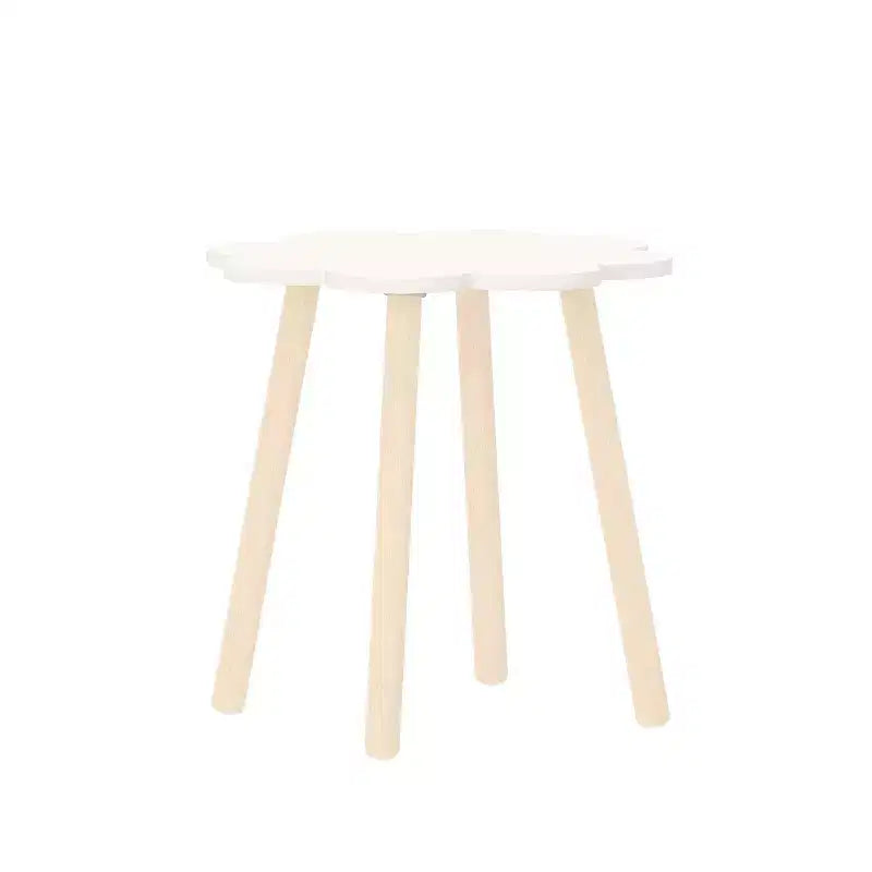 Ensemble table et chaises 3 pièces nuage en bois pour enfants Buzz & Bloom