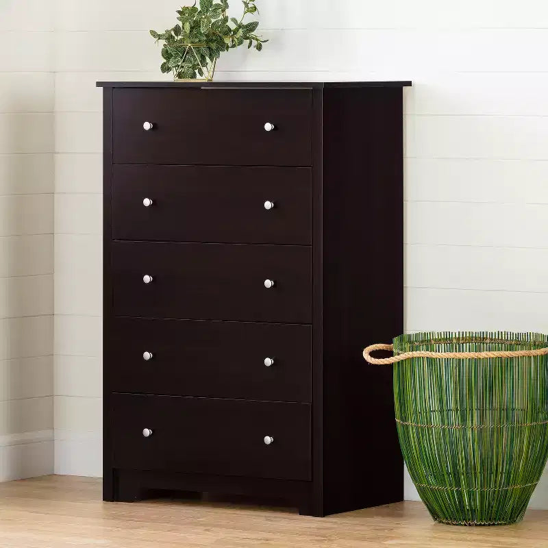 HomeStock Commode 5 tiroirs Vito