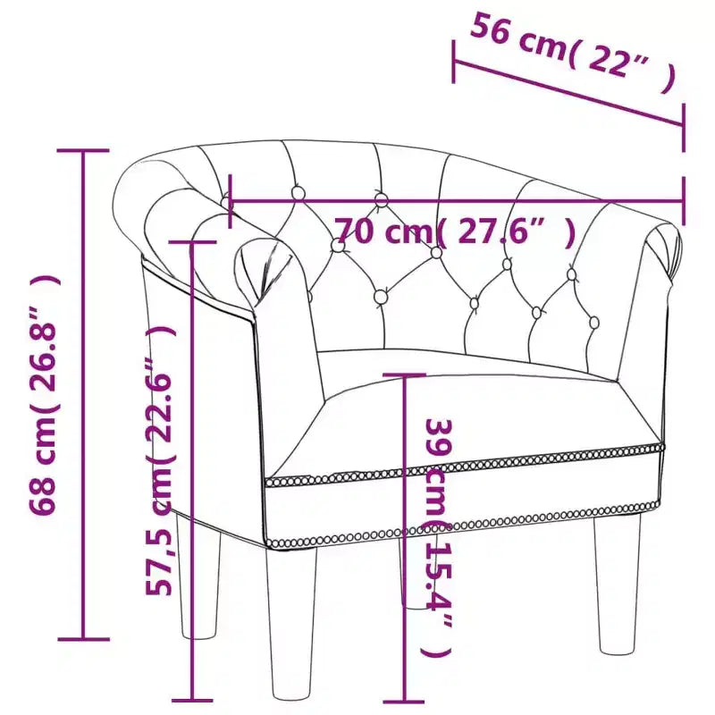Fauteuil club élégant – Individuel, simili cuir argenté, mousse, pin et contreplaqué pour le salon ou le bureau