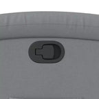 Fauteuil inclinable releveur pour personnes âgées - Tissu gris clair, aide à la levée électrique, inclinaison manuelle, confort rembourré, poche latérale, cadre solide