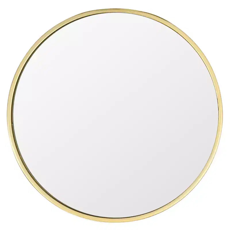 Table d'appoint ronde - Or/Miroir