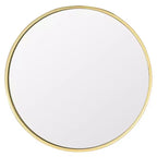 Table d'appoint ronde - Or/Miroir