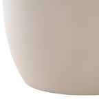 Table d'appoint haute en céramique - Beige, Ronde