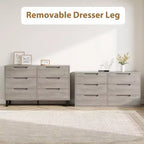 Commode à 6 tiroirs - Rangement polyvalent pour toutes les pièces