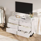 Commode à 6 tiroirs - Rangement polyvalent pour toutes les pièces