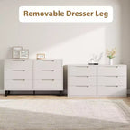Commode à 6 tiroirs - Rangement polyvalent pour toutes les pièces