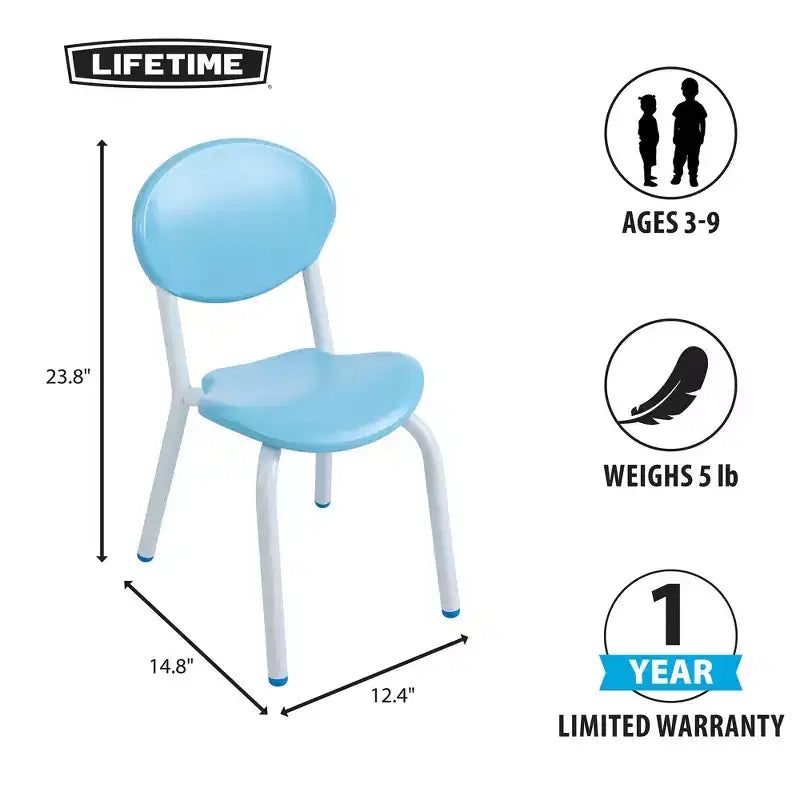 Ensemble table et chaises pour enfants Lifetime, bleu (81037)