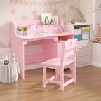 Bureau d'étude pour enfants, Meuble de rangement, Table d'écriture d'étude en bois pour enfants, Poste de travail informatique pour chambre d'enfant et salle d'étude