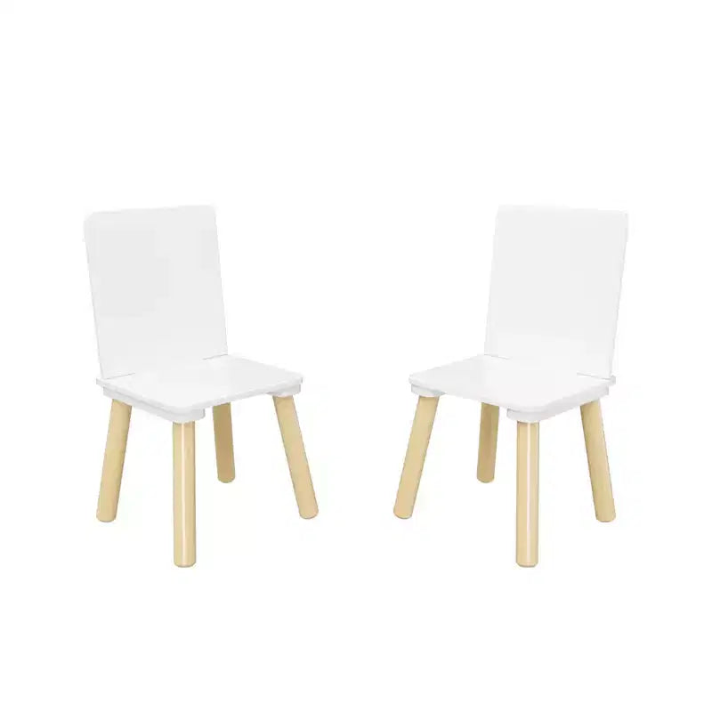 Ensemble table et chaises pour enfants, ensemble de table et 2 chaises pour enfants pour la crèche et les salles de classe, mobilier de chambre d'enfant