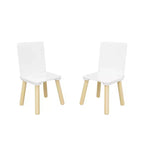 Ensemble table et chaises pour enfants, ensemble de table et 2 chaises pour enfants pour la crèche et les salles de classe, mobilier de chambre d'enfant