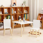 Ensemble table et chaises pour enfants, ensemble de table et 2 chaises pour enfants pour la crèche et les salles de classe, mobilier de chambre d'enfant