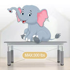Table et 6 Chaises pour Enfants Réglables en Hauteur pour les 2-10 Ans, Supporte Jusqu'à 136 kg, Table Multi-Activités pour Enfants, pour Salles de Classe, Garderies, Maisons