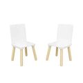 Toddler Table and Chair Set, Multifunctional Kids Desk and 2 Chair Set, Child-Safe Design Study Desk Toy Table Dining Table for Living Room Kids Room