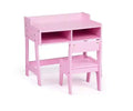 Karl Home MDF Children's Study Desk And Chair Set With 2 Storage Compartments