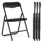 Ensemble table et deux chaises pliantes pour enfants, rembourrées, cadre métallique portable, peuvent être utilisées par les enfants pour manger, lire et jouer