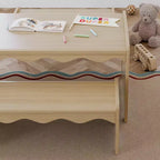 Ensemble table et bancs d'activités Montessori de luxe 3 pièces Casablanca Storkcraft pour enfants
