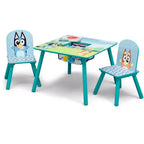 Table et 2 chaises pour enfants Delta Children Bluey avec rangement