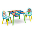 Delta Children Cocomelon Kids Table and 2 Chairs with Storage