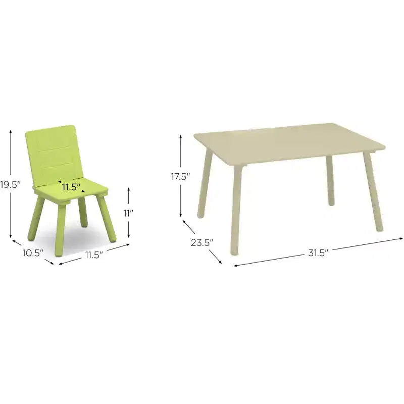 Ensemble table et chaises pour enfants Delta Children