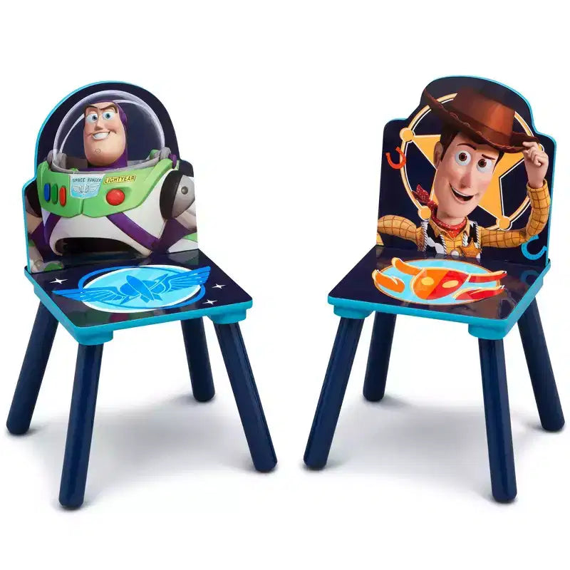 Ensemble table et 2 chaises La Reine des Neiges de Delta Children avec rangement
