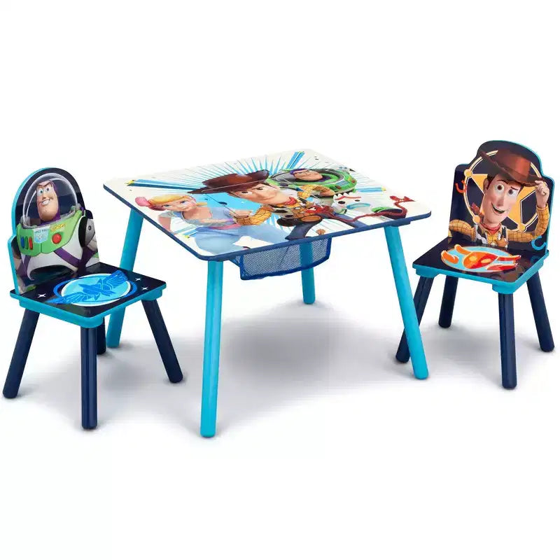 Ensemble table et 2 chaises La Reine des Neiges de Delta Children avec rangement