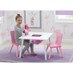 Ensemble Table et 2 Chaises pour Enfants Delta Children avec Rangement