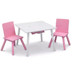 Ensemble Table et 2 Chaises pour Enfants Delta Children avec Rangement