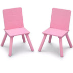 Ensemble Table et 2 Chaises pour Enfants Delta Children avec Rangement