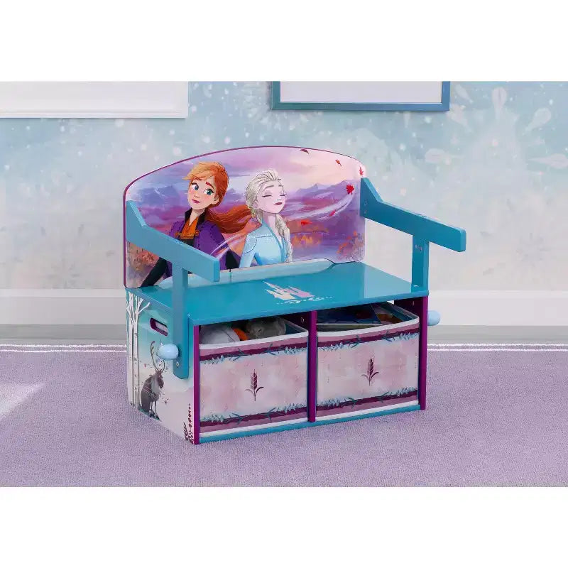 Banc d'activités convertible 3-en-1 La Reine des Neiges 2