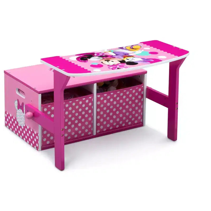 Banc d'activités 3 en 1 Minnie Mouse de Delta Children