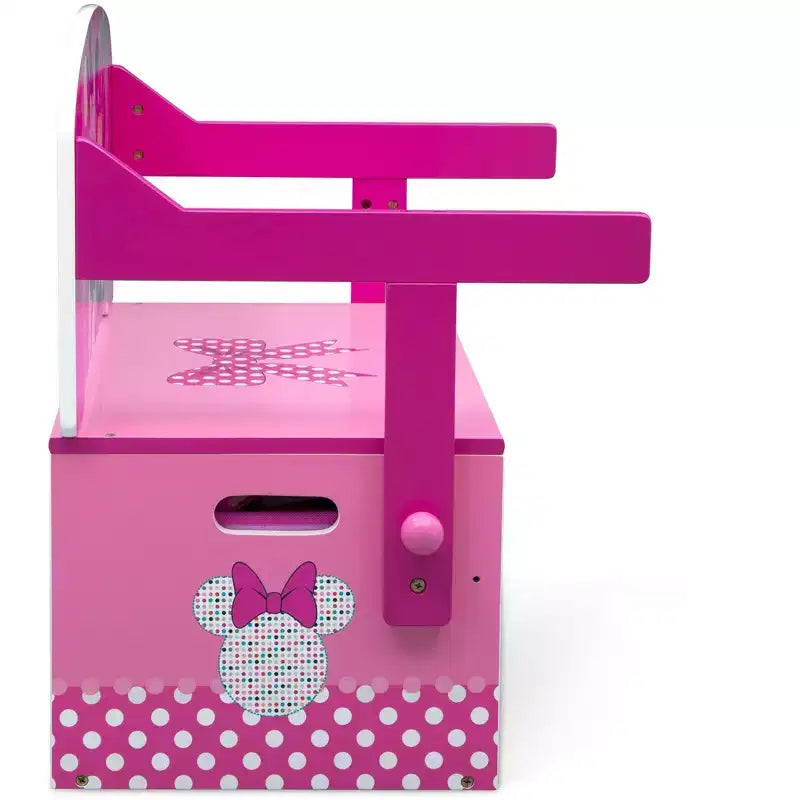 Banc d'activités 3 en 1 Minnie Mouse de Delta Children