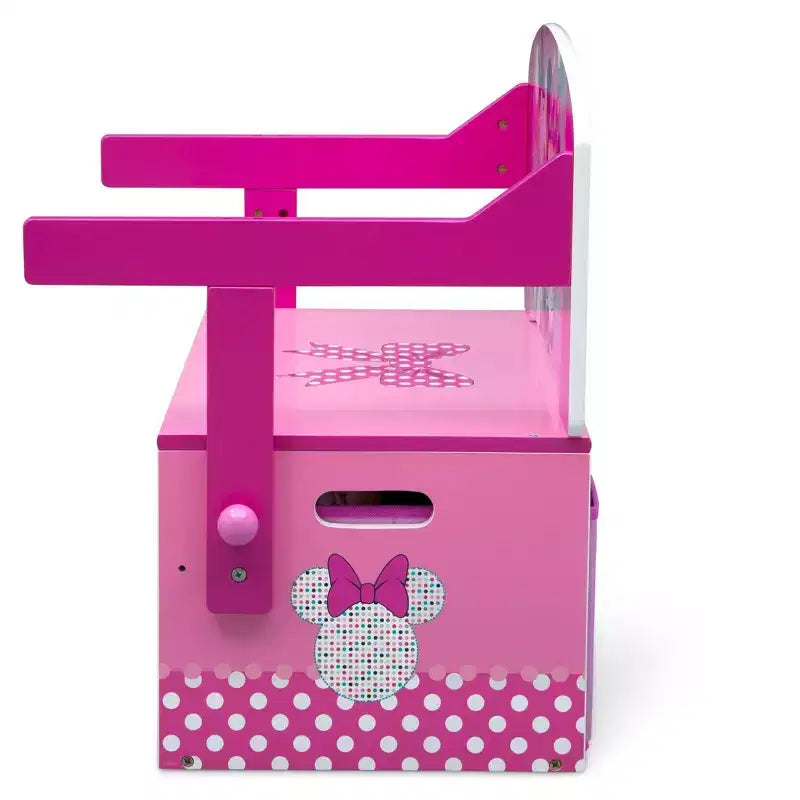 Banc d'activités 3 en 1 Minnie Mouse de Delta Children