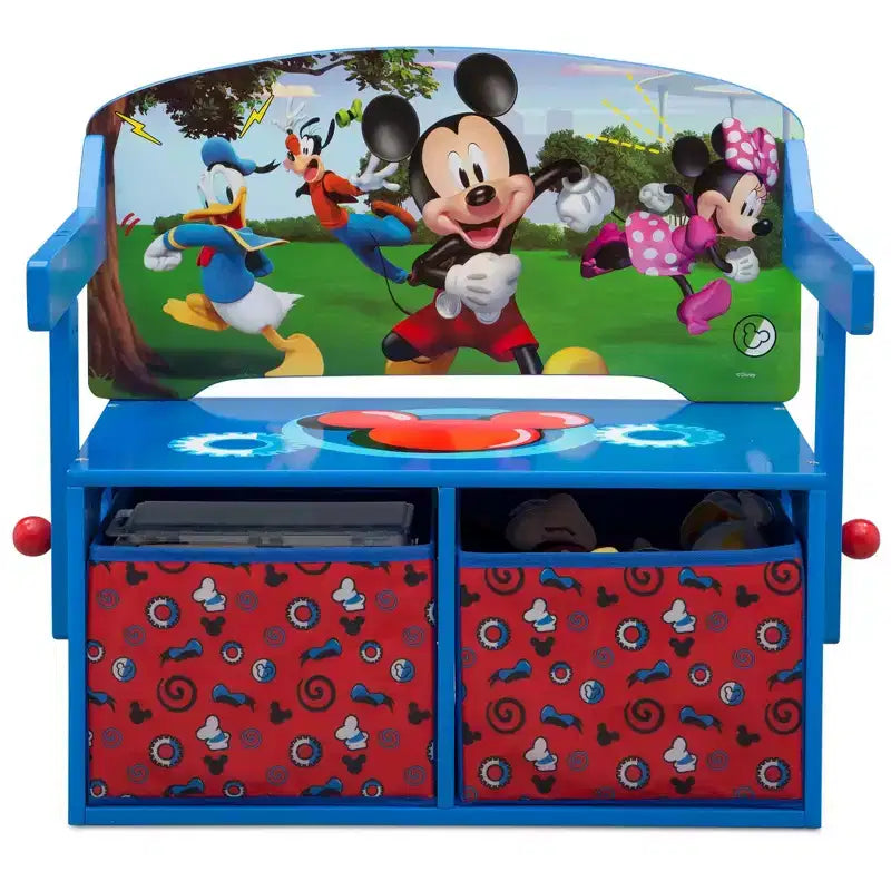 Delta Children Banc d'activités 3-en-1 Mickey Mouse
