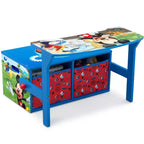 Delta Children Banc d'activités 3-en-1 Mickey Mouse