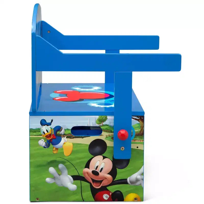 Delta Children Banc d'activités 3-en-1 Mickey Mouse