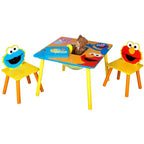 Delta Children Sesame Street Table and Chair Set with Storage