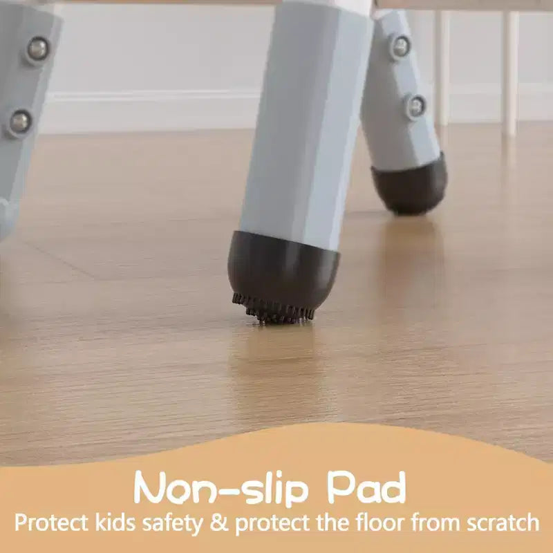 Lot de 2 chaises pour enfants avec réglage en hauteur sur 3 niveaux, chaise en plastique pour tout-petits pour usage intérieur et extérieur, de 2 à 12 ans