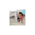 HomeStock 2-in-1 Kids Easel and Art Table with Adjustable Height, Stools and Storage for Creative Play