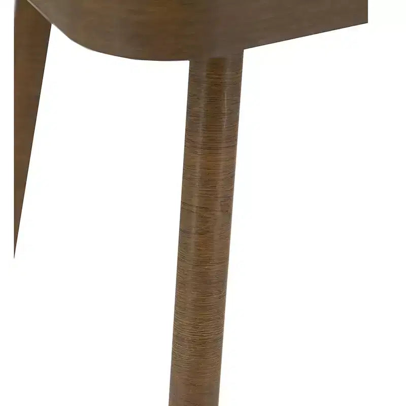 Table d'appoint carrée avec plateau en verre au design marbré et pieds en fer doré 17,3x17,3x18