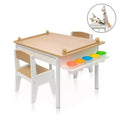 Milliard 2-in-1 Kids Art Table and Chair Set