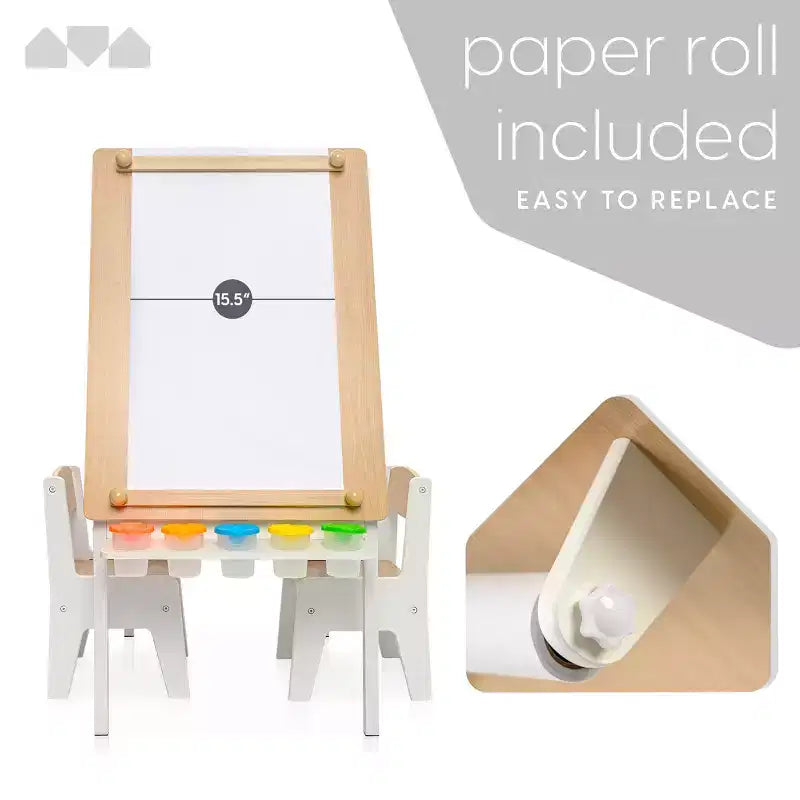 Ensemble table et chaise d'activités pour enfants 2-en-1 Milliard