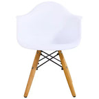 Costway Table et 4 chaises pour enfants Construction Solide Ensemble de 5 pièces Table à manger Enfant Blanc