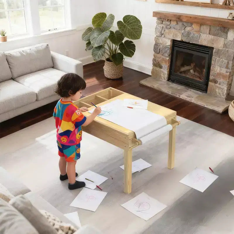 GDLF Table lumineuse pour enfants, table d'activités 3 en 1 avec rangement, sensorielle LED, table de construction de briques et d'art pour les 3 ans et plus