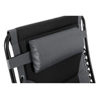 Fauteuil de relaxation zéro gravité XL surdimensionné rembourré avec accoudoirs plus larges et porte-gobelet réglable - N/A